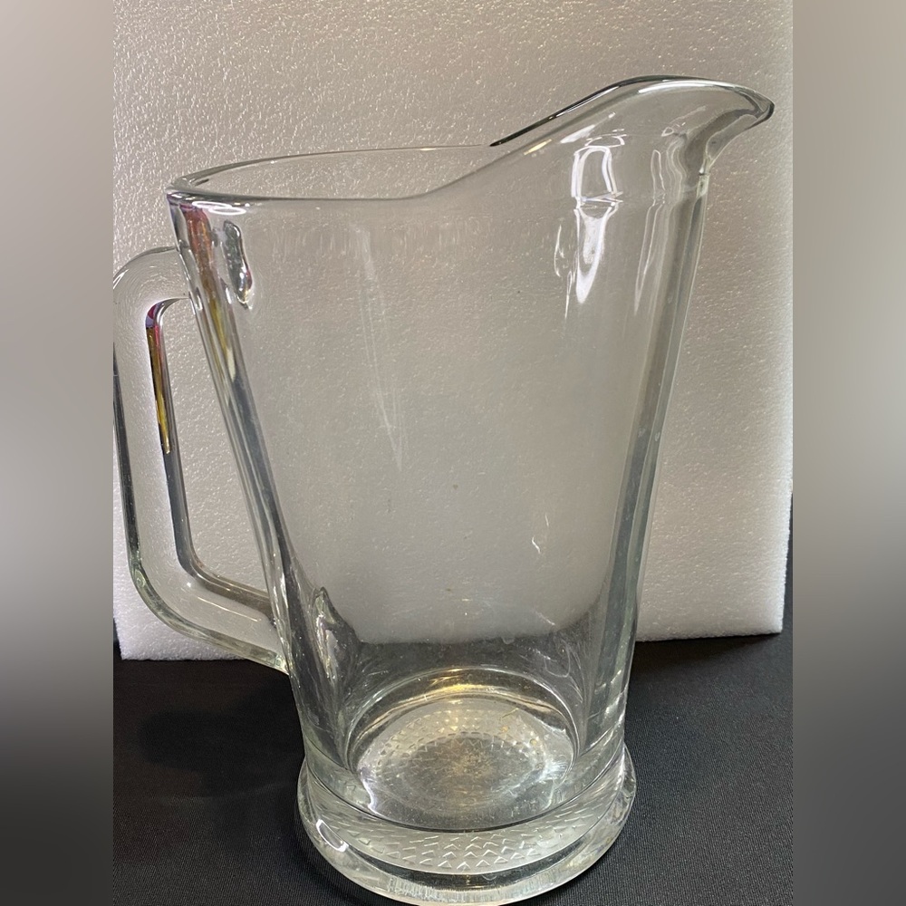 Clear Glass Pitcher